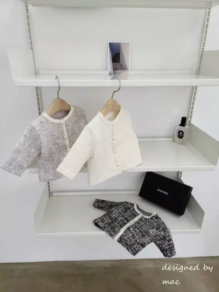 Mac - Korean Baby Fashion - #babygirlfashion - Twid Cardigan