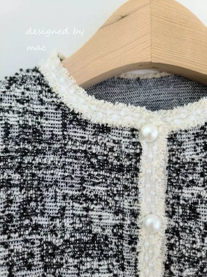 Mac - Korean Baby Fashion - #babylifestyle - Twid Cardigan - 2