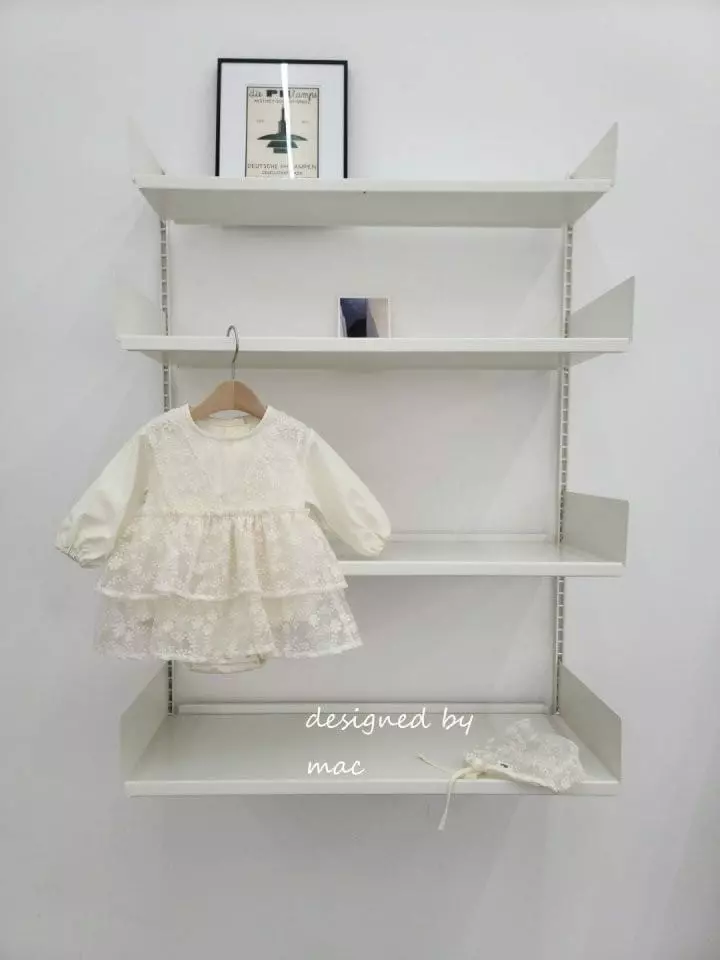Mac - Korean Baby Fashion - #babyoninstagram - Lace One-piece Bodysuit - 6