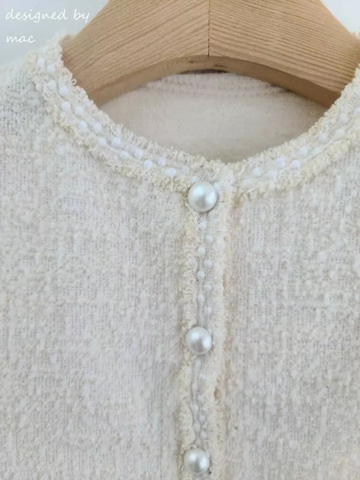 Mac - Korean Baby Fashion - #babyoninstagram - Twid Cardigan - 3