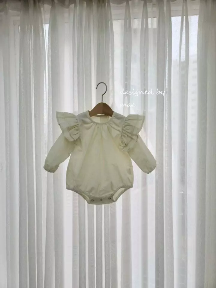 Mac - Korean Baby Fashion - #babyoninstagram - Winf Bodysuit with Bonnet - 2