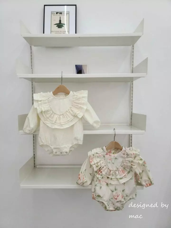 Mac - Korean Baby Fashion - #babyootd - Frill Bodysuit
