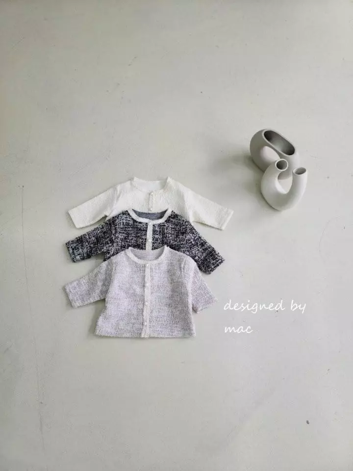 Mac - Korean Baby Fashion - #babyoninstagram - Twid Cardigan - 4