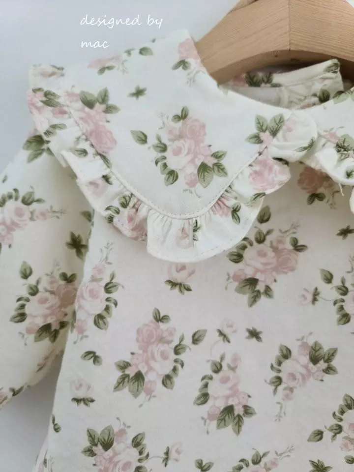 Mac - Korean Baby Fashion - #babyootd - Big Collar Blouse - 2