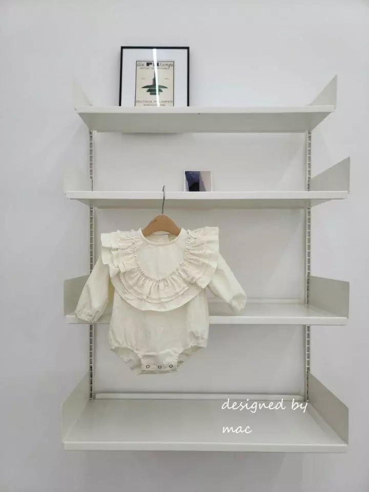 Mac - Korean Baby Fashion - #babyoutfit - Frill Bodysuit - 2