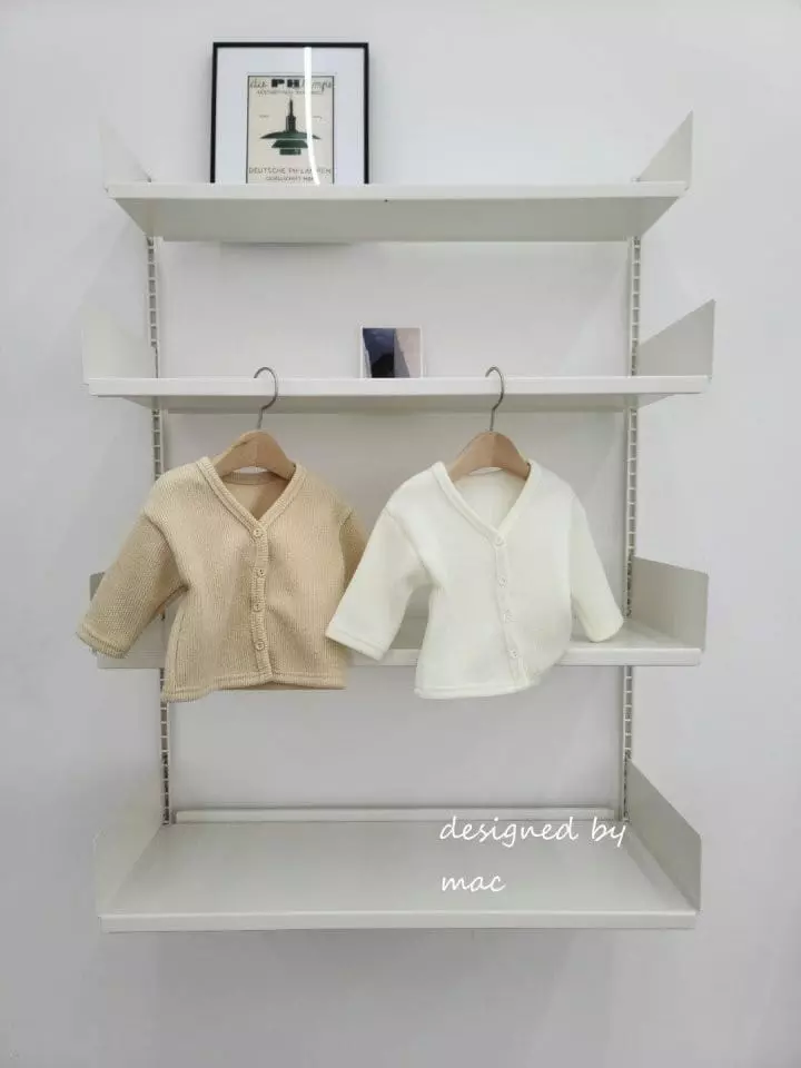 Mac - Korean Baby Fashion - #babyoutfit - Rib Cardigan