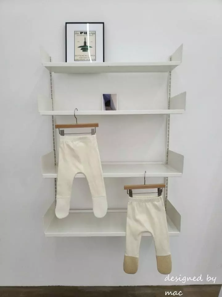 Mac - Korean Baby Fashion - #babyoutfit - Rib Color Foot Leggings