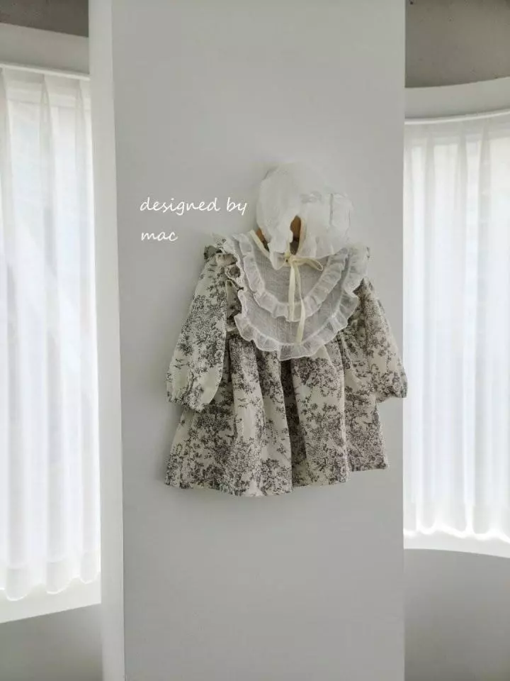Mac - Korean Baby Fashion - #babyoutfit - Drawung One-piece Bodysuit - 12