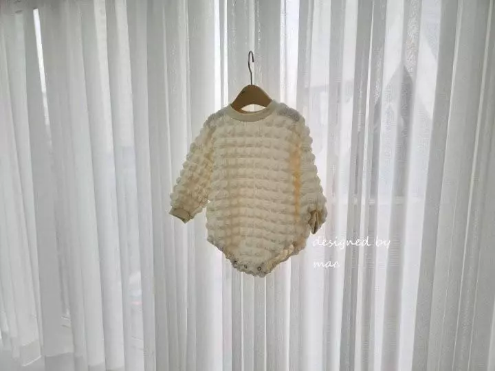 Mac - Korean Baby Fashion - #babyoutfit - Popcorn Bodysuit