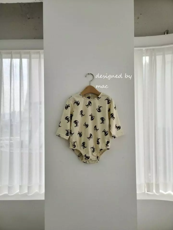 Mac - Korean Baby Fashion - #onlinebabyboutique - Daily Paint Bodysuit