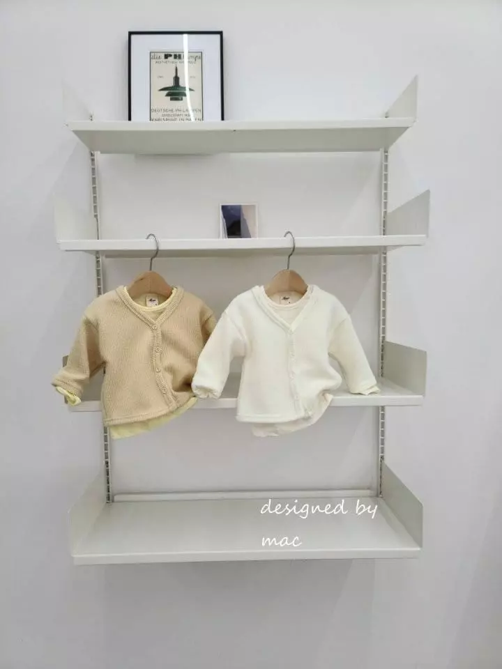 Mac - Korean Baby Fashion - #onlinebabyshop - Rib Cardigan - 5