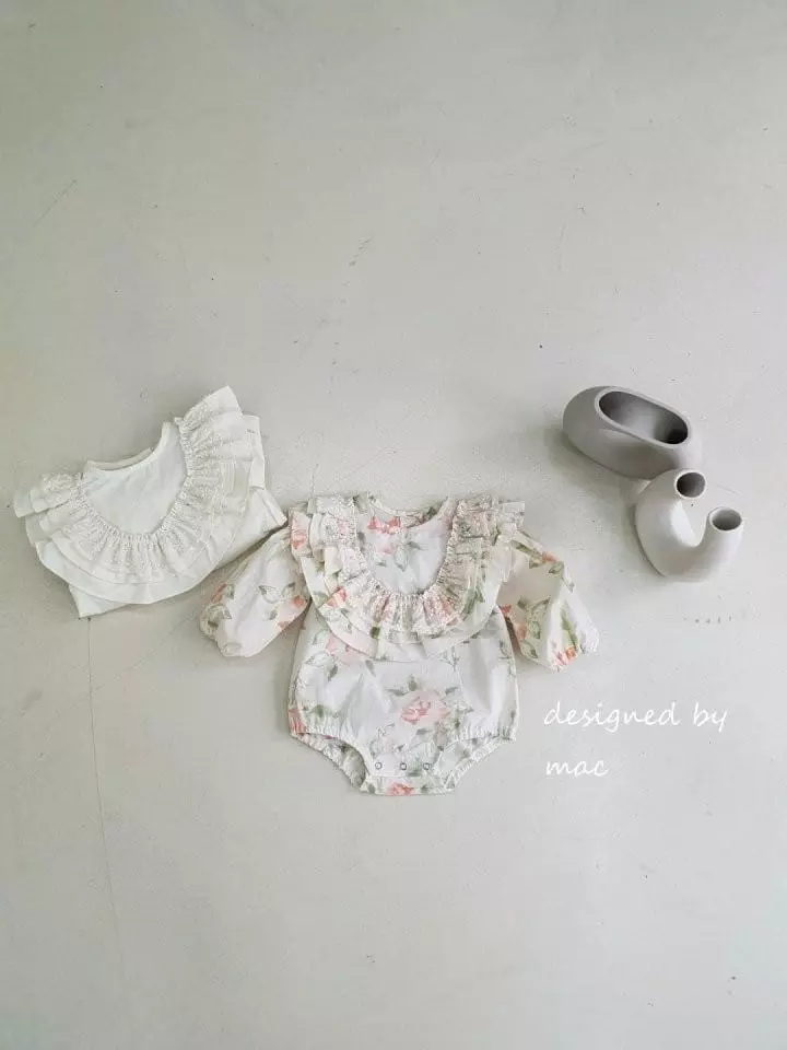 Mac - Korean Baby Fashion - #smilingbaby - Frill Bodysuit - 7
