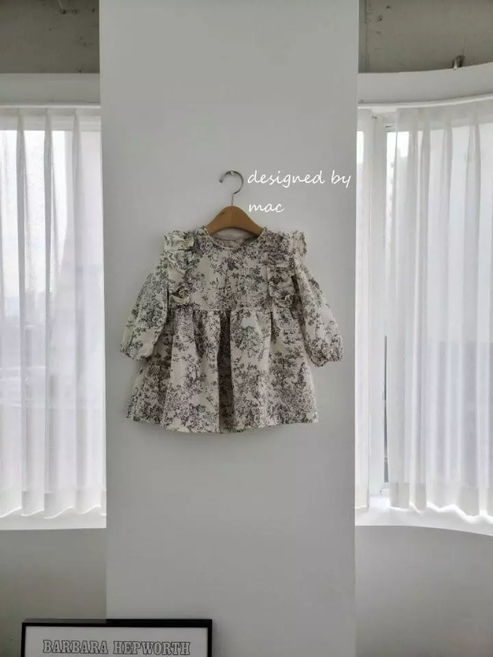 Mac - Korean Baby Fashion - #smilingbaby - Drawung One-piece Bodysuit