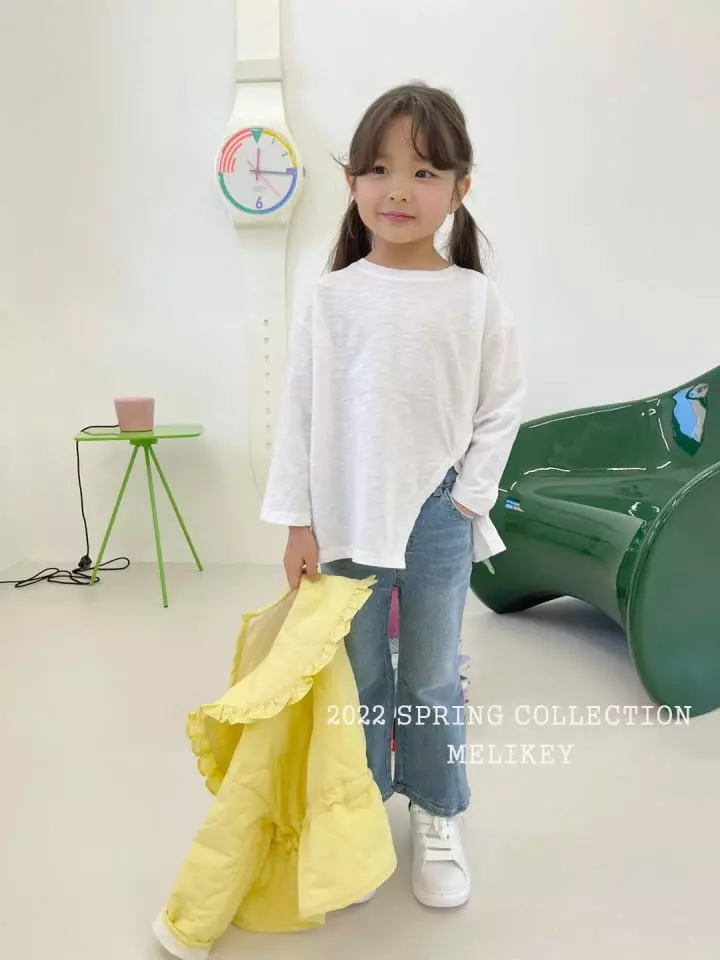 Melikey - Korean Children Fashion - #Kfashion4kids - Slup Slit Tee