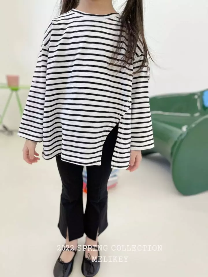 Melikey - Korean Children Fashion - #childofig - Slup Slit Tee - 9
