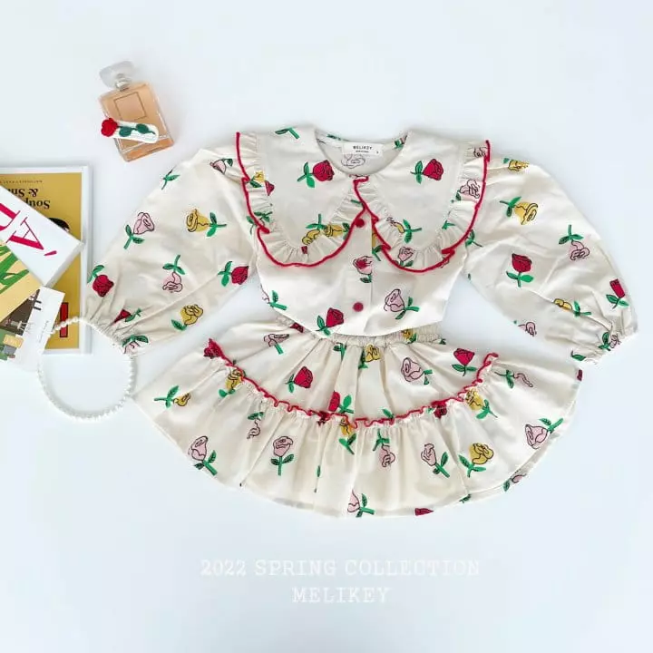 Melikey - Korean Children Fashion - #childofig - Rose3 Cancan Skirt - 3