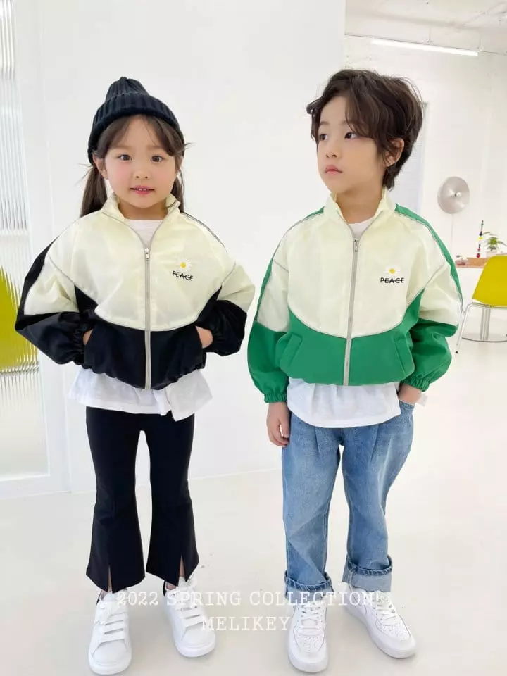 Melikey - Korean Children Fashion - #childofig - Denim Wrinkle Baggy Pants - 12