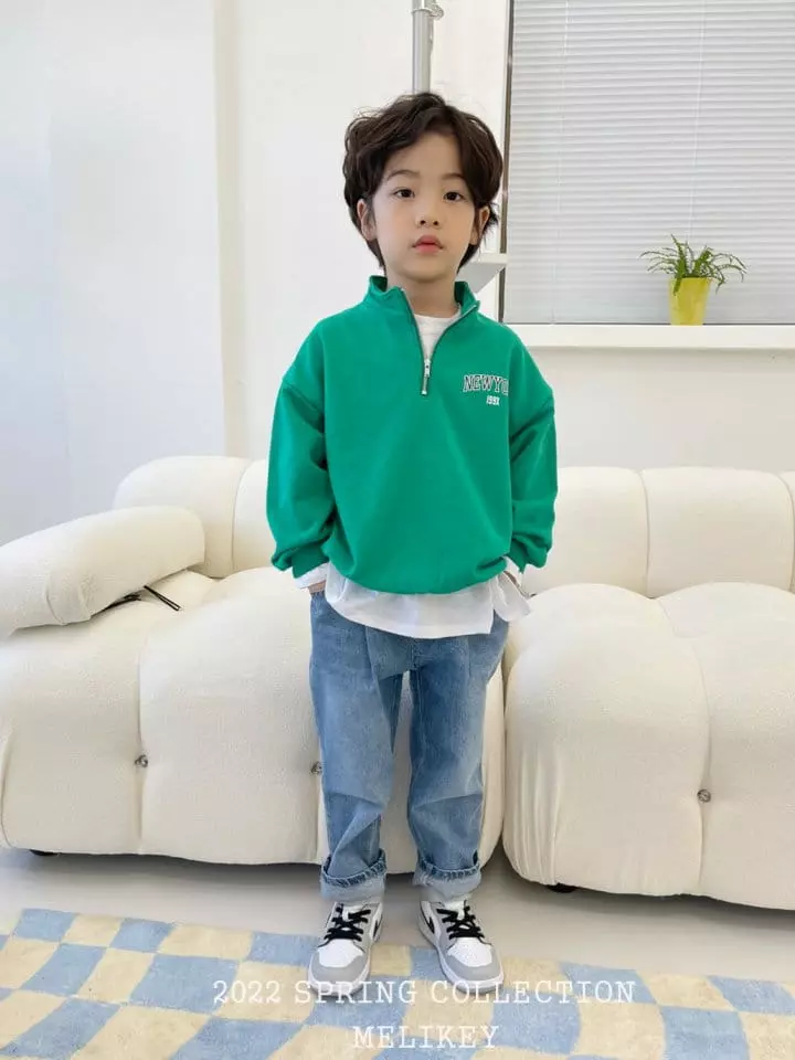 Melikey - Korean Children Fashion - #childofig - New York Zip-up Sweatshirt - 10