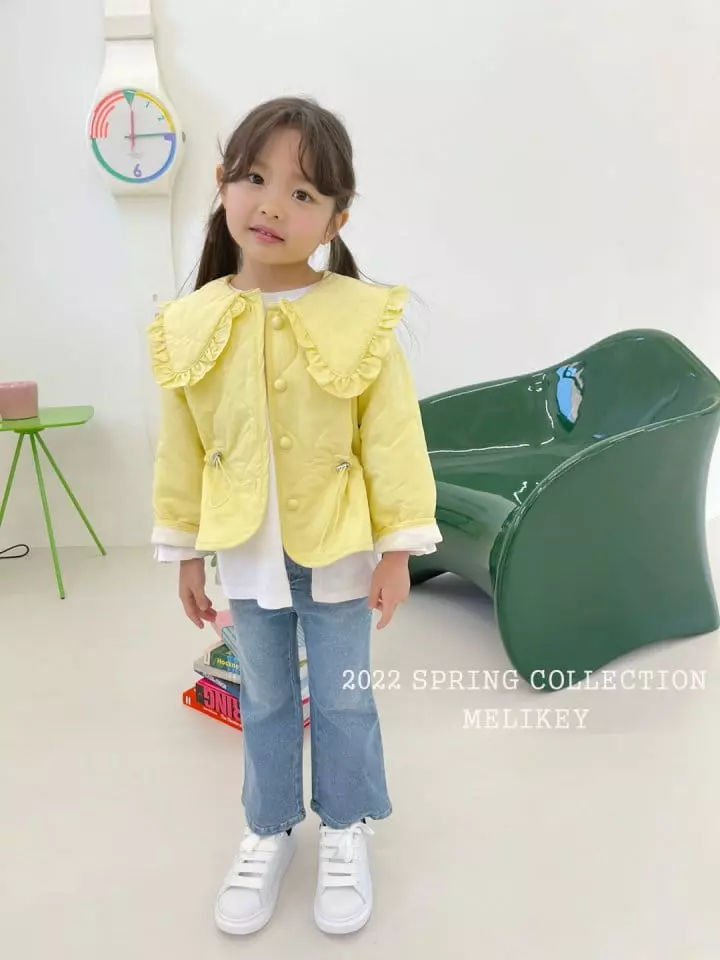 Melikey - Korean Children Fashion - #discoveringself - Quilting Collar Jacket - 12