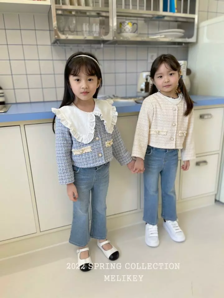 Melikey - Korean Children Fashion - #kidsshorts - Twid Jacket - 3