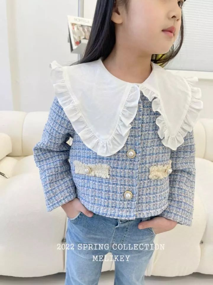 Melikey - Korean Children Fashion - #kidzfashiontrend - Basic Frill Blouse - 12