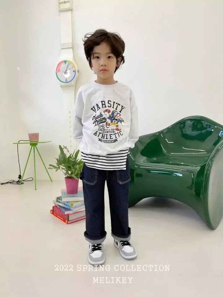 Melikey - Korean Children Fashion - #kidzfashiontrend - Out Stitch Pants