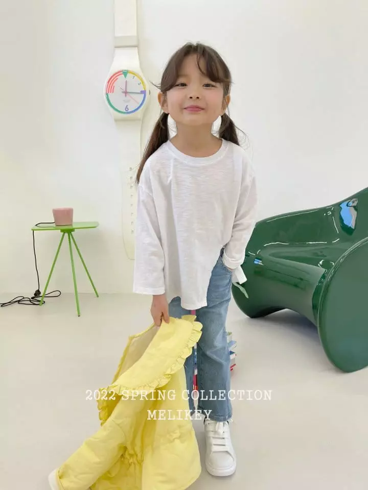 Melikey - Korean Children Fashion - #littlefashionista - Slup Slit Tee - 2