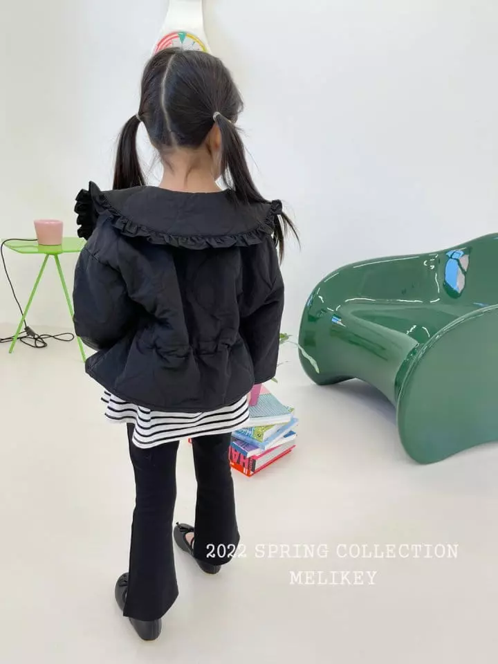 Melikey - Korean Children Fashion - #Kfashion4kids - Quilting Collar Jacket - 4