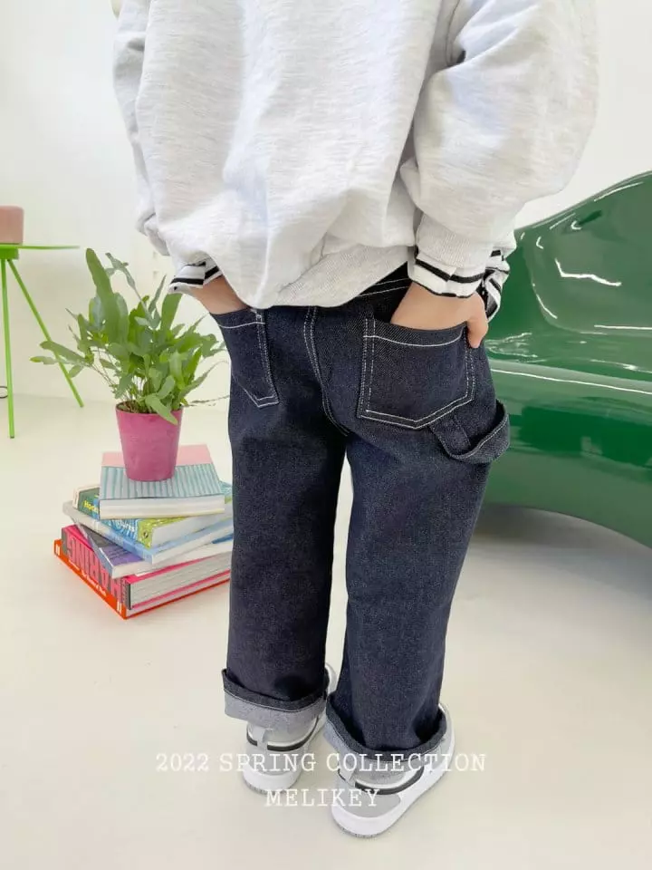 Melikey - Korean Children Fashion - #littlefashionista - Out Stitch Pants - 4