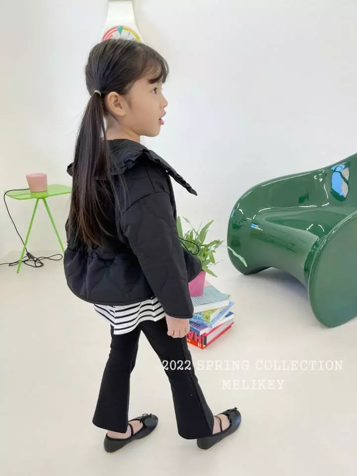 Melikey - Korean Children Fashion - #minifashionista - Quilting Collar Jacket - 6