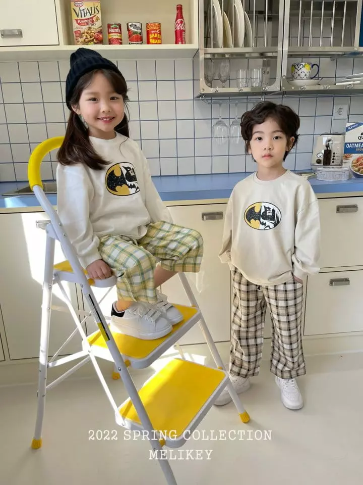 Melikey - Korean Children Fashion - #minifashionista - Check Pants - 8