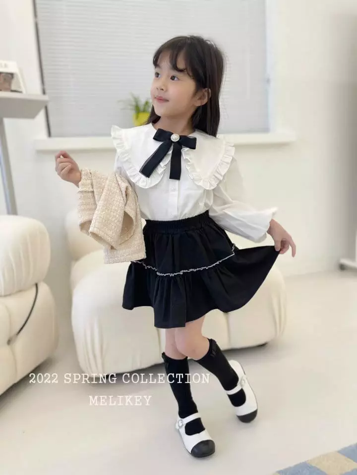 Melikey - Korean Children Fashion - #minifashionista - Swan Cancna Skirt - 4