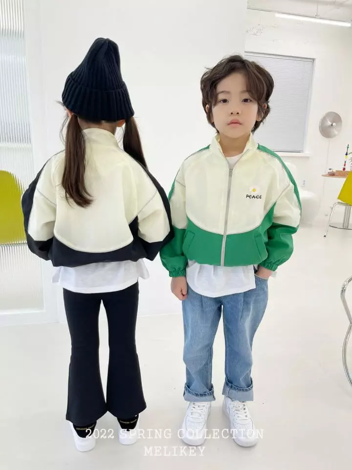 Melikey - Korean Children Fashion - #prettylittlegirls - Denim Wrinkle Baggy Pants - 11
