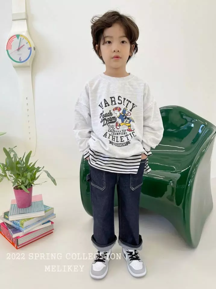 Melikey - Korean Children Fashion - #prettylittlegirls - Out Stitch Pants - 6