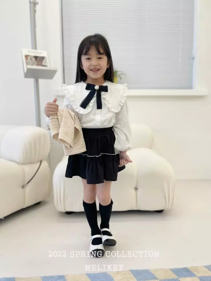 Melikey - Korean Children Fashion - #todddlerfashion - Swan Cancna Skirt - 5