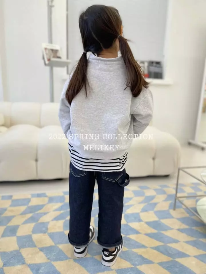 Melikey - Korean Children Fashion - #toddlerclothing - Out Stitch Pants - 8