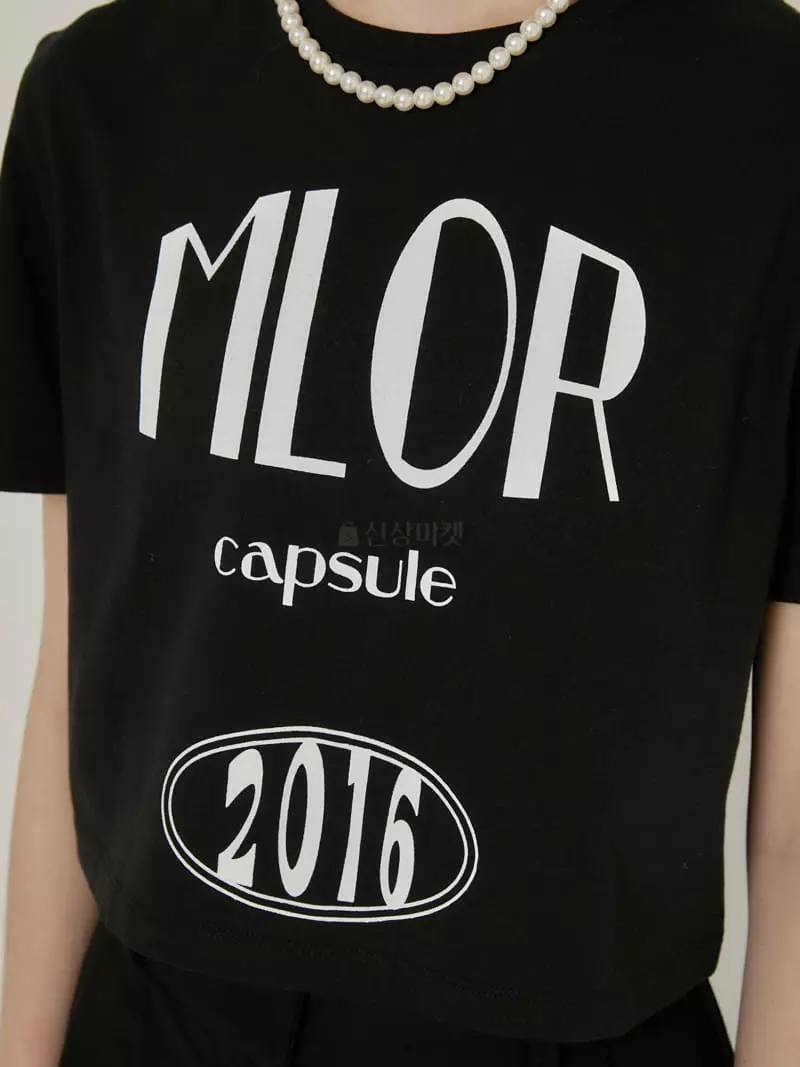Mellor - Korean Women Fashion - #shopsmall - Crop Tee - 4