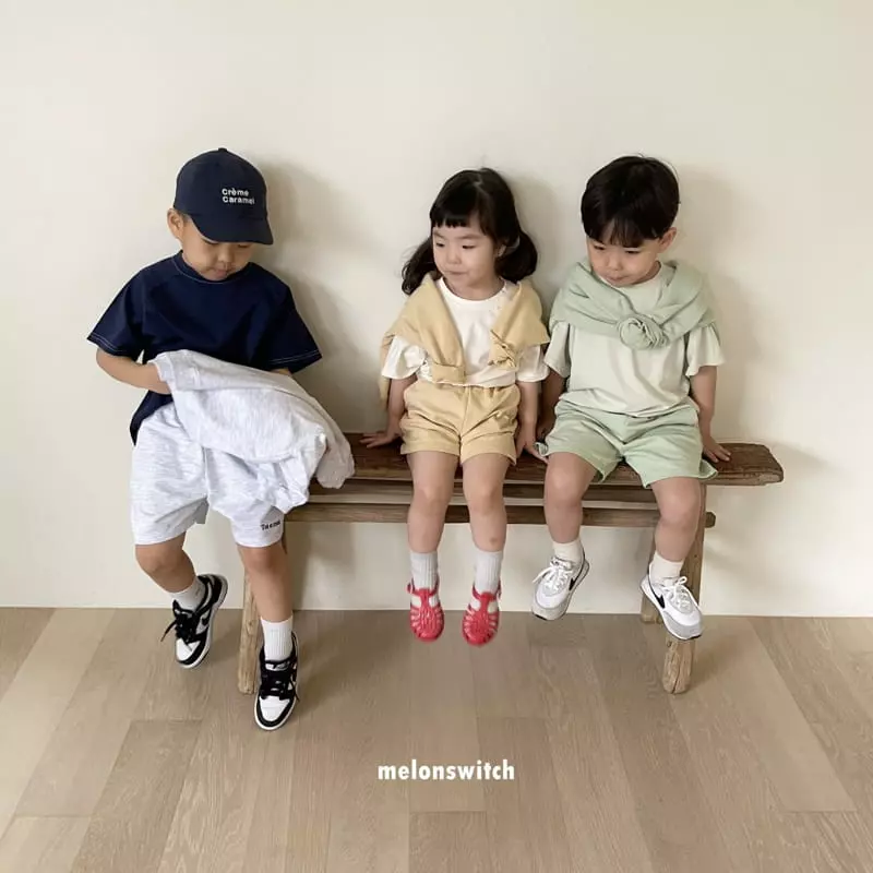 Melon Switch - Korean Children Fashion - #Kfashion4kids - Raglan Top Bottom Set - 8