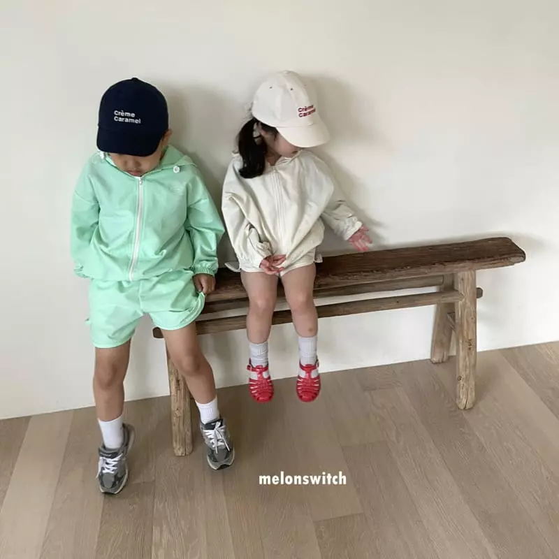 Melon Switch - Korean Children Fashion - #Kfashion4kids - Wind Top Bottom Set - 5