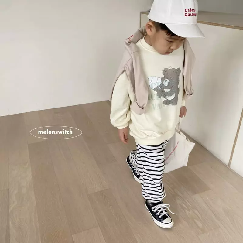 Melon Switch - Korean Children Fashion - #childofig - Terry Banding Pants - 7