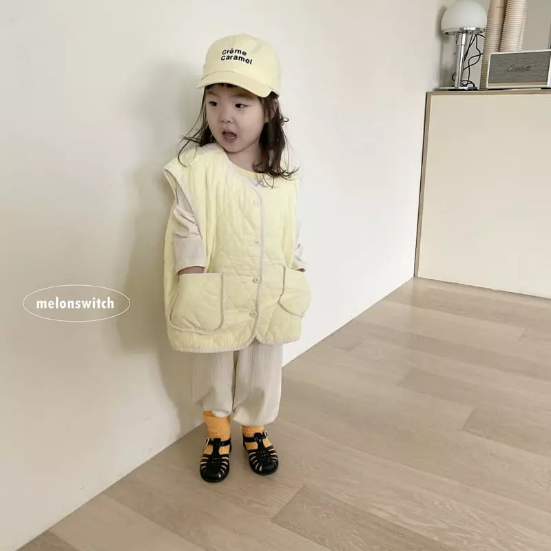 Melon Switch - Korean Children Fashion - #childrensboutique - Terry Banding Pants - 9