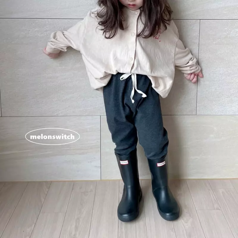 Melon Switch - Korean Children Fashion - #childrensboutique - Jogger Leggings Pants - 6