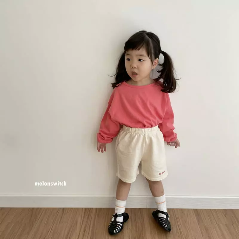 Melon Switch - Korean Children Fashion - #designkidswear - Milk Cream Piping Tee - 6