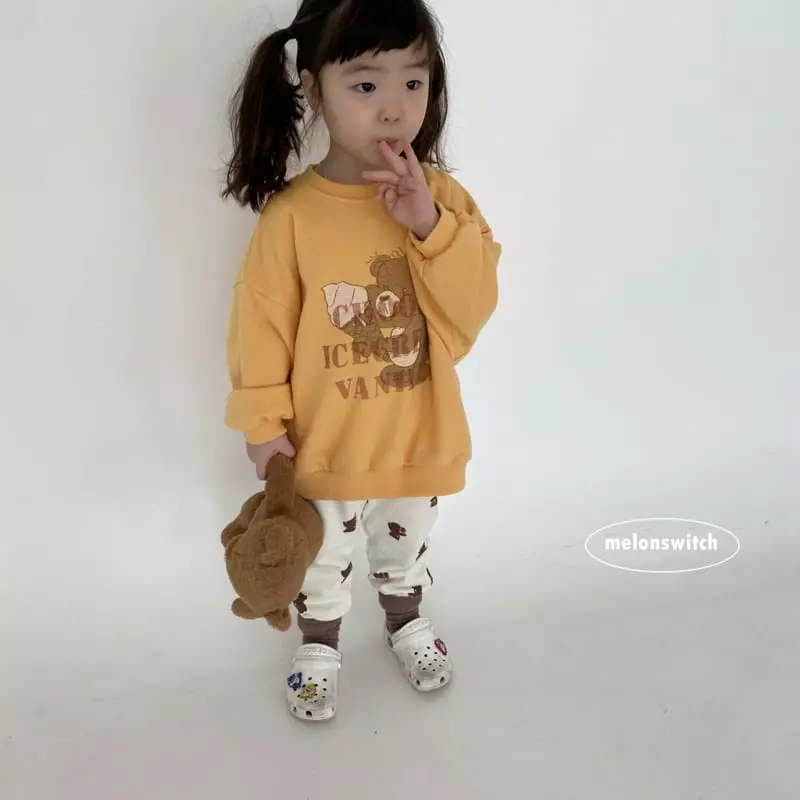 Melon Switch - Korean Children Fashion - #designkidswear - Ice Bear Sweatshirt - 5