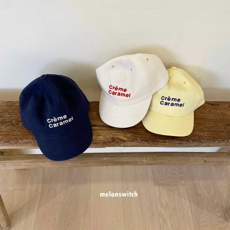 Melon Switch - Korean Children Fashion - #discoveringself - Cream Caramel Cap
