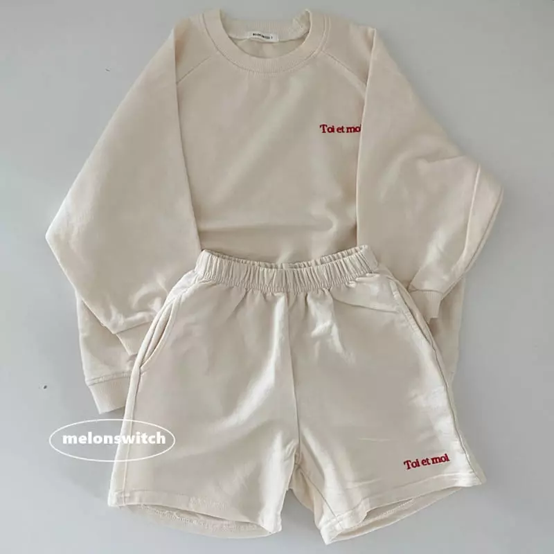 Melon Switch - Korean Children Fashion - #discoveringself - Raglan Short Sleeves Tee - 5