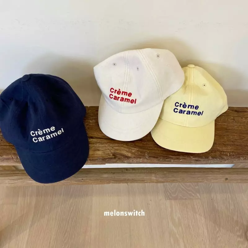 Melon Switch - Korean Children Fashion - #fashionkids - Cream Caramel Cap - 2