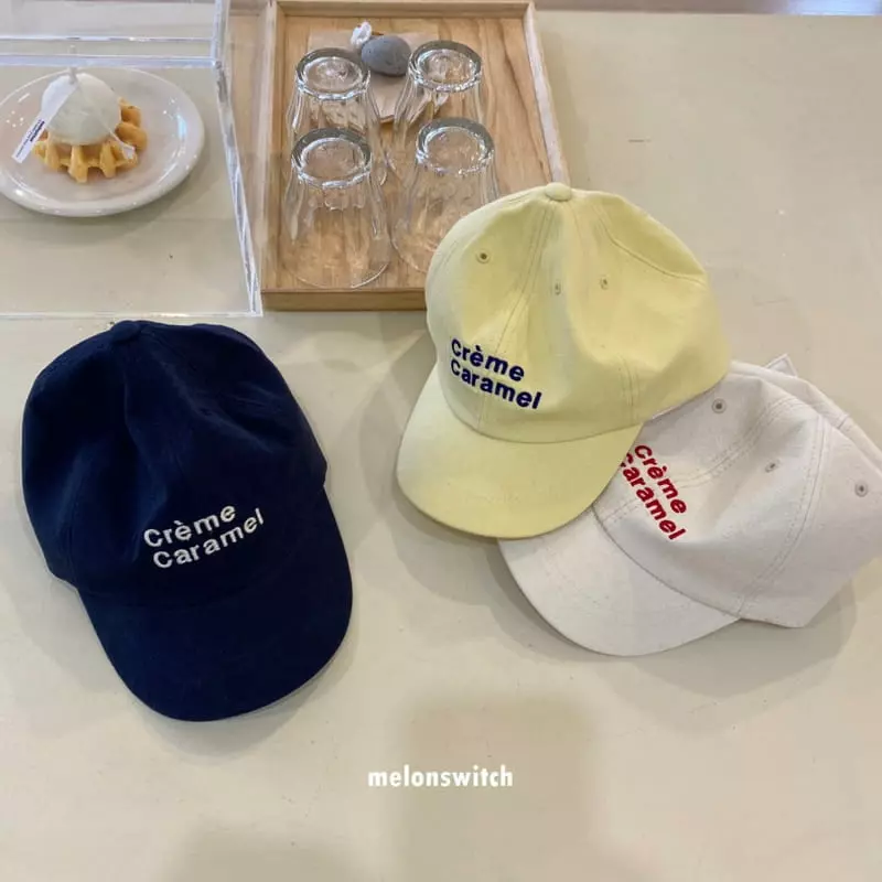 Melon Switch - Korean Children Fashion - #kidsshorts - Cream Caramel Cap - 3