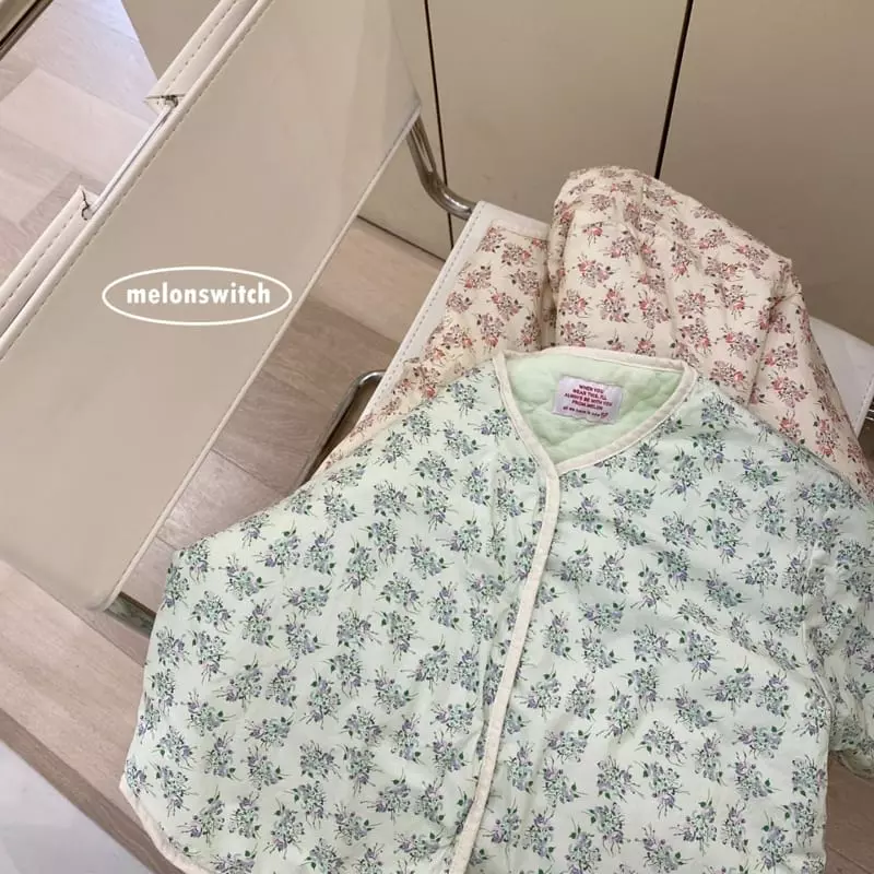 Melon Switch - Korean Children Fashion - #kidsshorts - Spring Flwoer Jacket