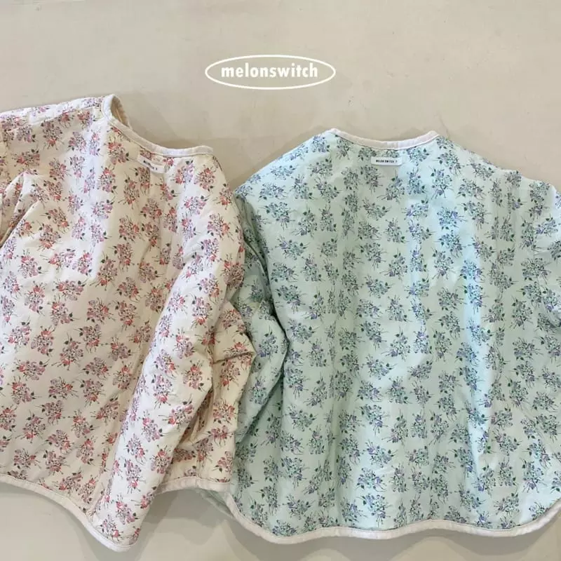 Melon Switch - Korean Children Fashion - #kidsstore - Spring Flwoer Jacket - 2